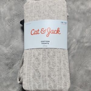 Cat & Jack 2Pk Tights